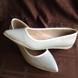 Logo by Lori Goldstein Pointed Toe Ballerina Flats